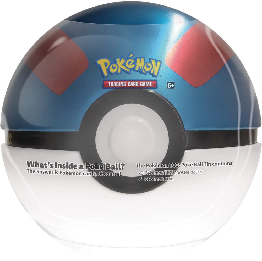 Pokemon Poke Ball Tin Great Ball