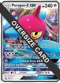 Porygon-Z GX - SM216 (SM Black Star Promo) (SM216) [Jumbo Cards]