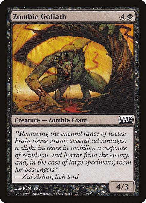 Zombie Goliath (119) [Magic 2012]
