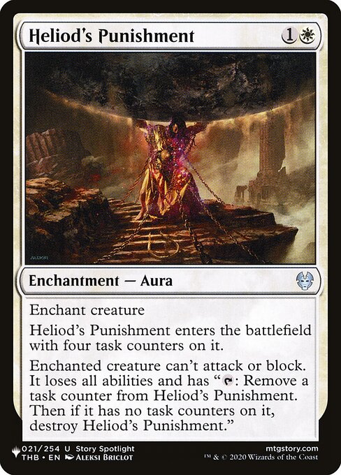 Heliod's Punishment (THB-21) [The List]