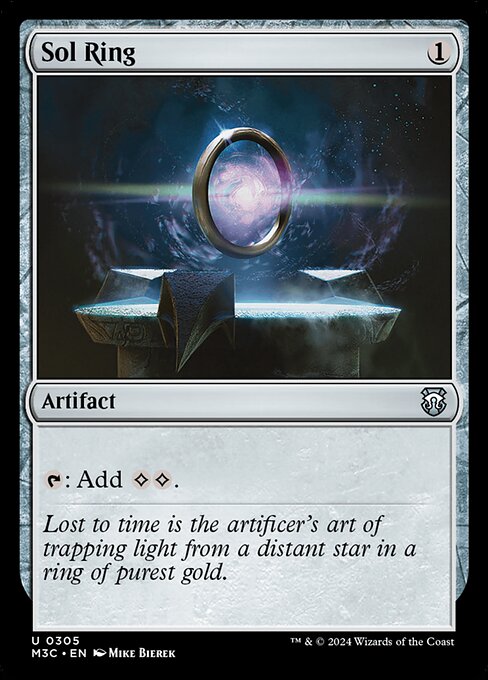 Sol Ring (305) [Modern Horizons 3 Commander]