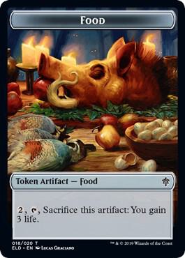 Food Token (018) [Throne of Eldraine]