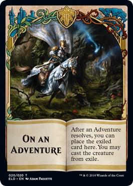 Emblem - On an Adventure (20) [Throne of Eldraine]
