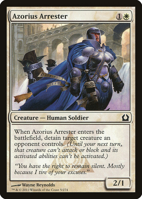 Azorius Arrester (5) [Return to Ravnica]
