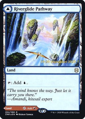 Riverglide Pathway // Lavaglide Pathway (264s) [Zendikar Rising Promos]