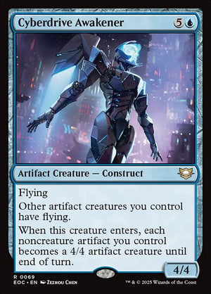 Cyberdrive Awakener (69) [Edge of Eternities Commander]