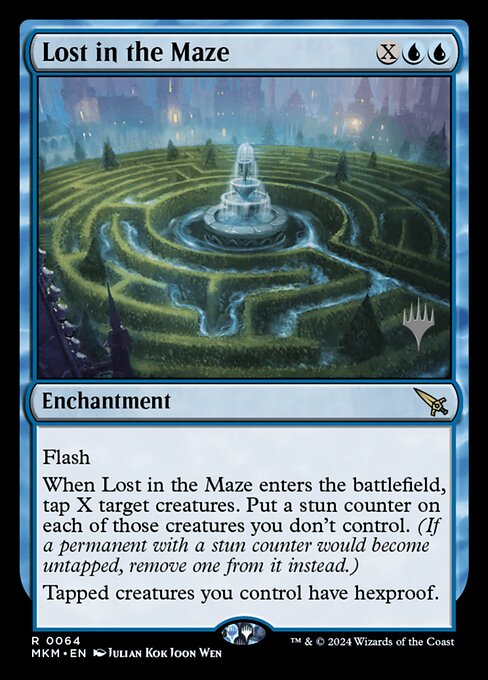 Lost in the Maze (64p) [Murders at Karlov Manor Promos]