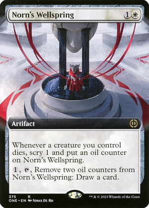 Norn's Wellspring (375) [Phyrexia: All Will Be One] [Extended Art]