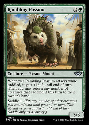Rambling Possum (176) [Outlaws of Thunder Junction]