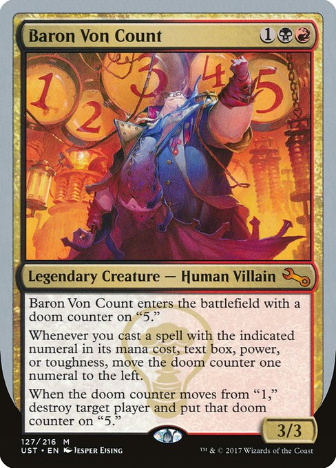 Baron Von Count (127) [Unstable]