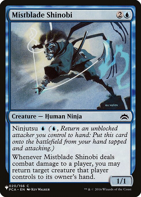 Mistblade Shinobi (PCA-20) [The List]