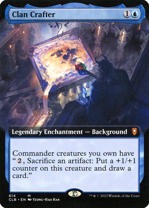 Clan Crafter (614) [Commander Legends: Battle for Baldur's Gate] [Extended Art]