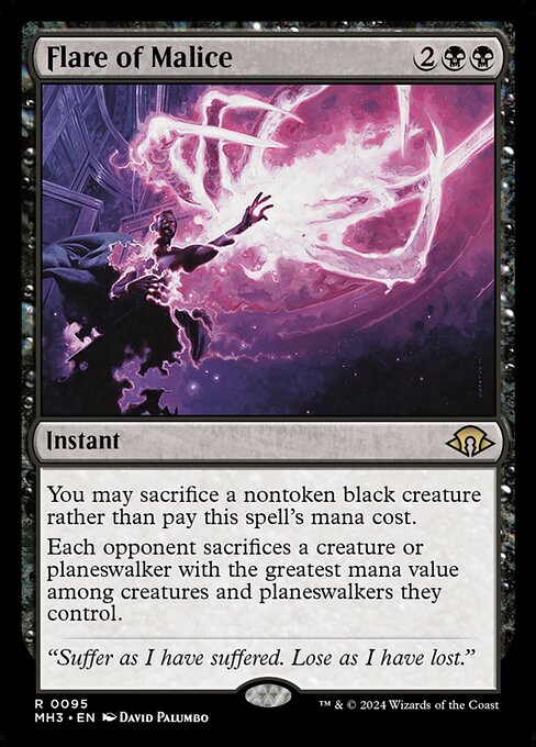 Flare of Malice (95) [Modern Horizons 3]