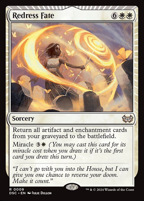 Redress Fate (9) [Duskmourn: House of Horror Commander]