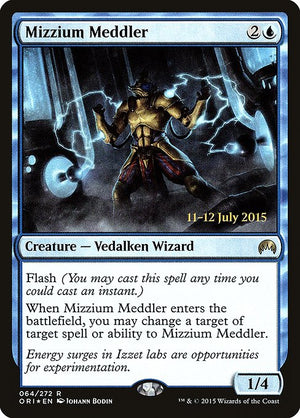 Mizzium Meddler (64s) [Magic Origins Promos]