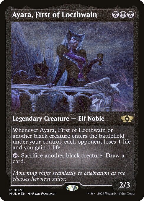 Ayara, First of Locthwain (78) [Multiverse Legends]