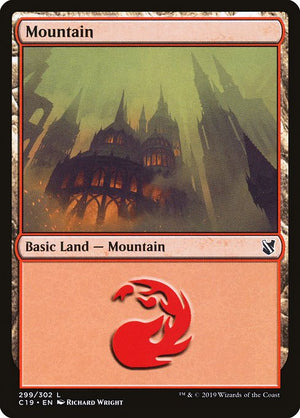 Mountain (299) [Commander 2019]