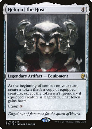 Helm of the Host (217p) [Dominaria Promos]