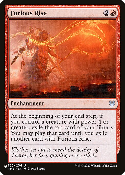 Furious Rise (THB-136) [The List]