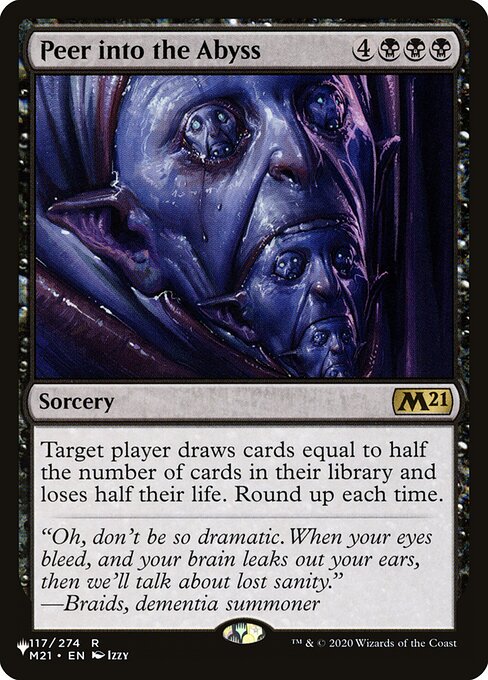 Peer into the Abyss (M21-117) [The List]