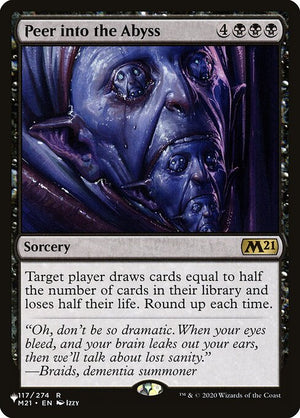 Peer into the Abyss (M21-117) [The List]