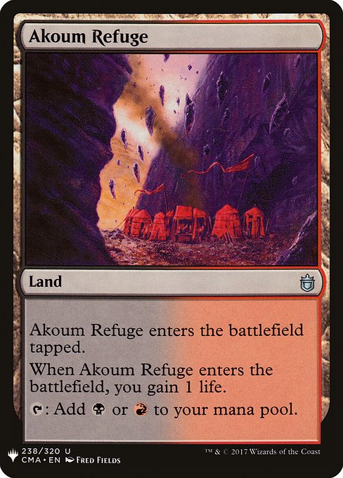 Akoum Refuge (CMA-238) [The List]