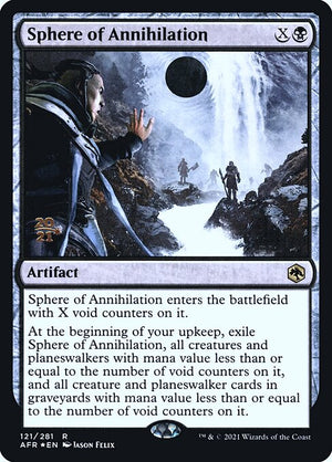 Sphere of Annihilation (121s) [Adventures in the Forgotten Realms Promos]