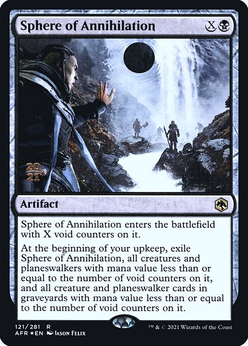 Sphere of Annihilation (121s) [Adventures in the Forgotten Realms Promos]