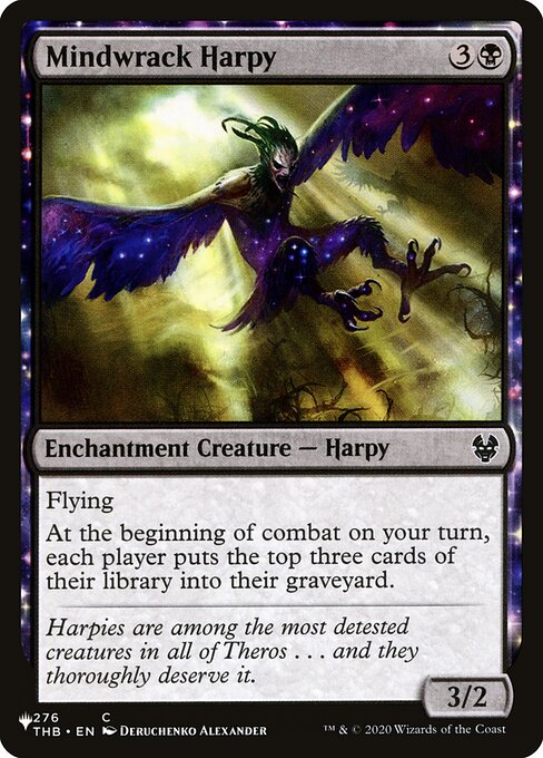 Mindwrack Harpy (THB-276) [The List]