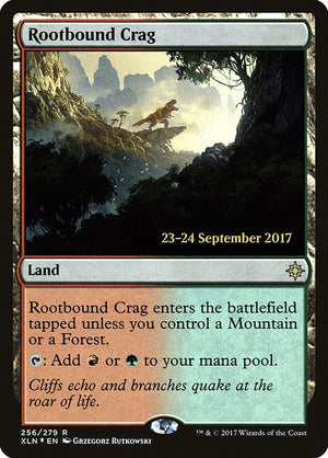 Rootbound Crag (256s) [Ixalan Promos]