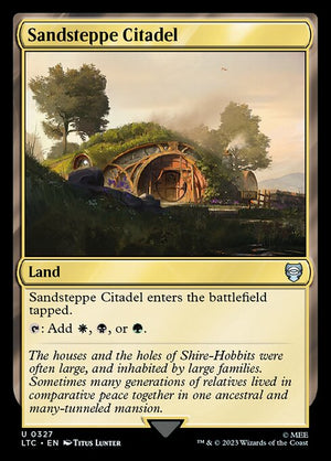 Sandsteppe Citadel (327) [Tales of Middle-earth Commander]
