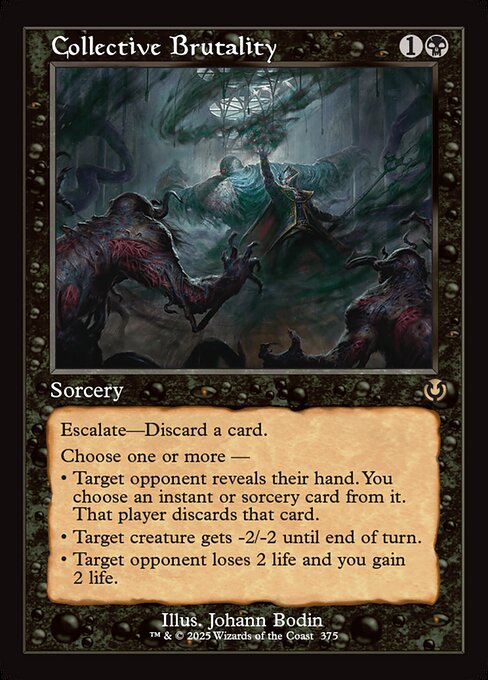 Collective Brutality (375) [Innistrad Remastered]
