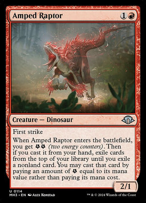 Amped Raptor (114) [Modern Horizons 3]