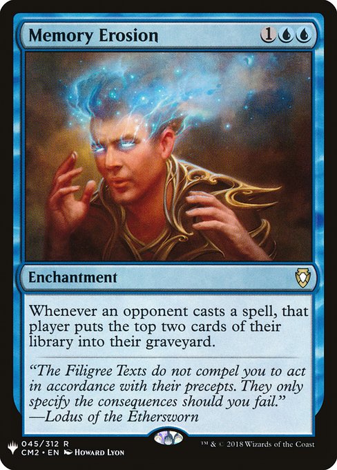 Memory Erosion (CM2-45) [The List]