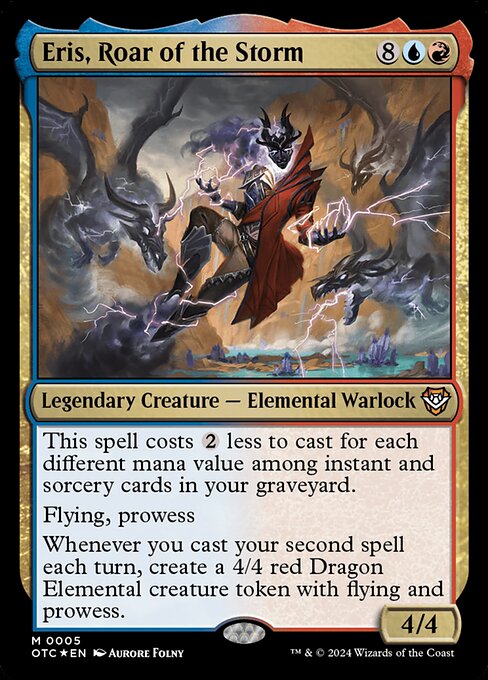 Eris, Roar of the Storm (5) [Outlaws of Thunder Junction Commander]