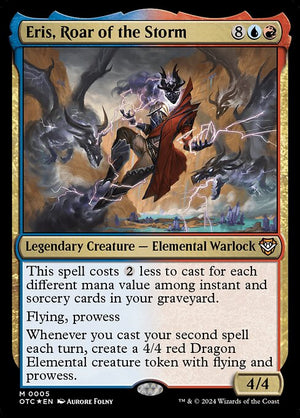 Eris, Roar of the Storm (5) [Outlaws of Thunder Junction Commander]