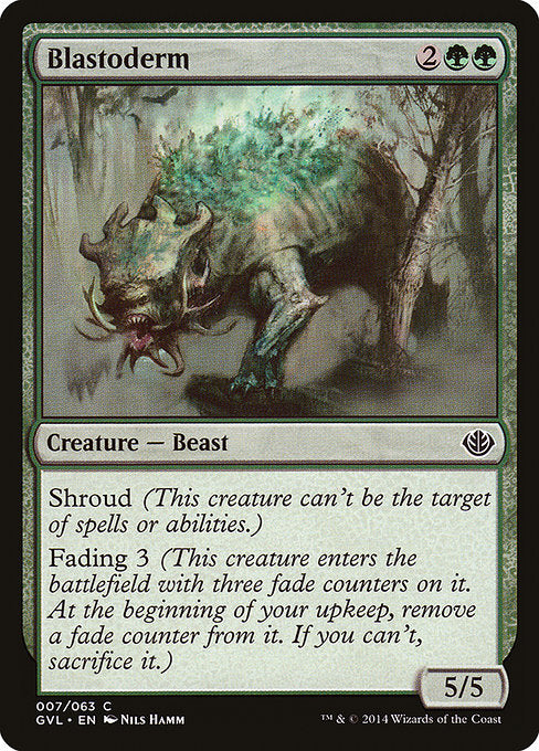 Blastoderm (7) [Duel Decks Anthology: Garruk vs. Liliana]