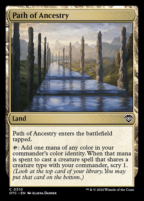 Path of Ancestry (310) [Outlaws of Thunder Junction Commander]