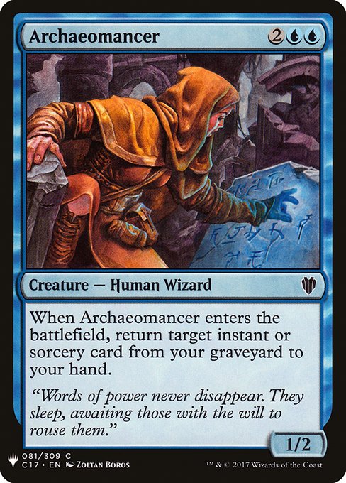 Archaeomancer (C17-81) [The List]
