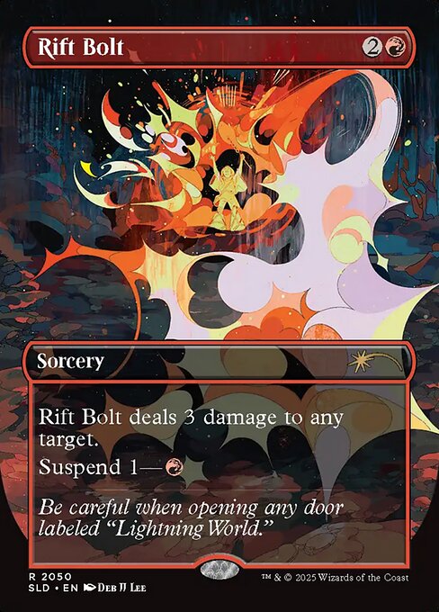 Rift Bolt (2050) [Secret Lair Drop]