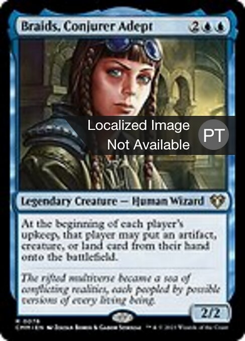 Braids, Conjurer Adept (76) [Commander Masters]
