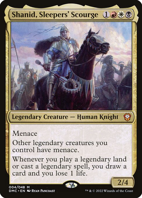 Shanid, Sleepers' Scourge (4) [Dominaria United Commander]