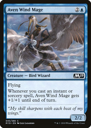Aven Wind Mage (45) [Core Set 2019]