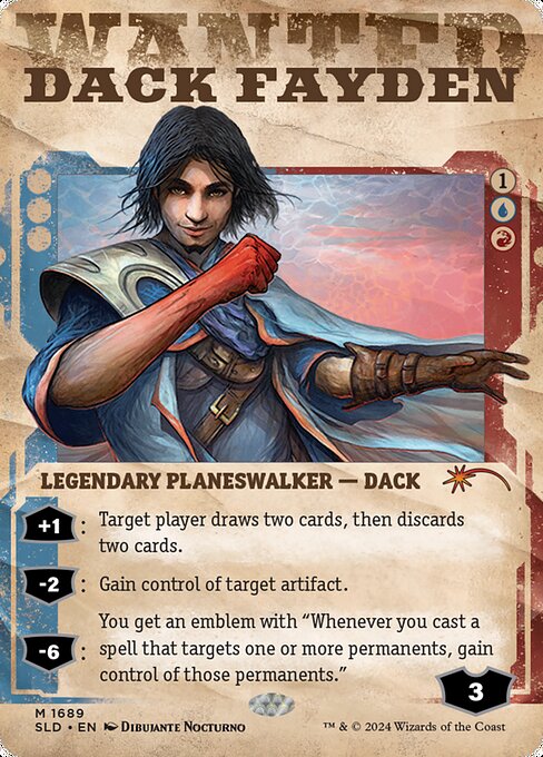 Dack Fayden (1689) [Secret Lair Drop]