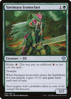 Yavimaya Iconoclast (190) [Dominaria United]