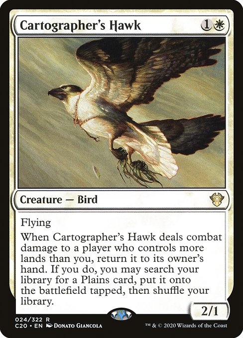 Cartographer's Hawk (24) [Commander 2020]