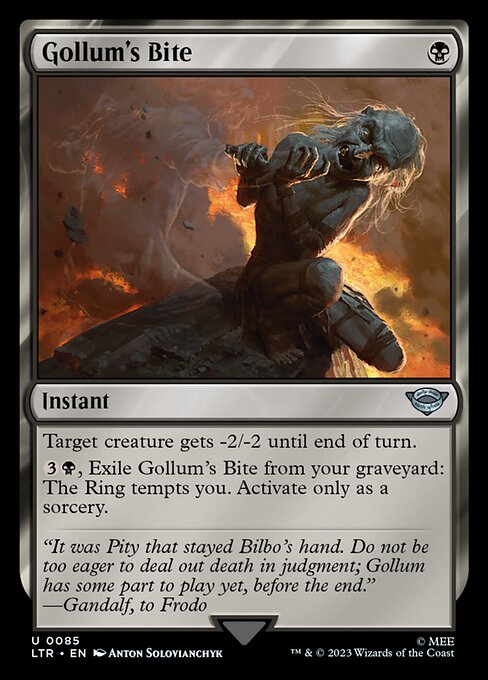 Gollum's Bite (85) [The Lord of the Rings: Tales of Middle-earth]