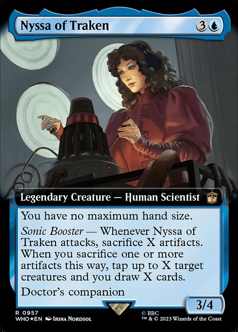 Nyssa of Traken (957) [Doctor Who] [Extended Art]