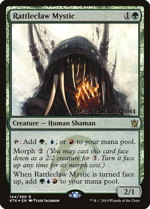 Rattleclaw Mystic (144s) [Khans of Tarkir Promos]