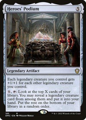 Heroes' Podium (185) [Dominaria United Commander]